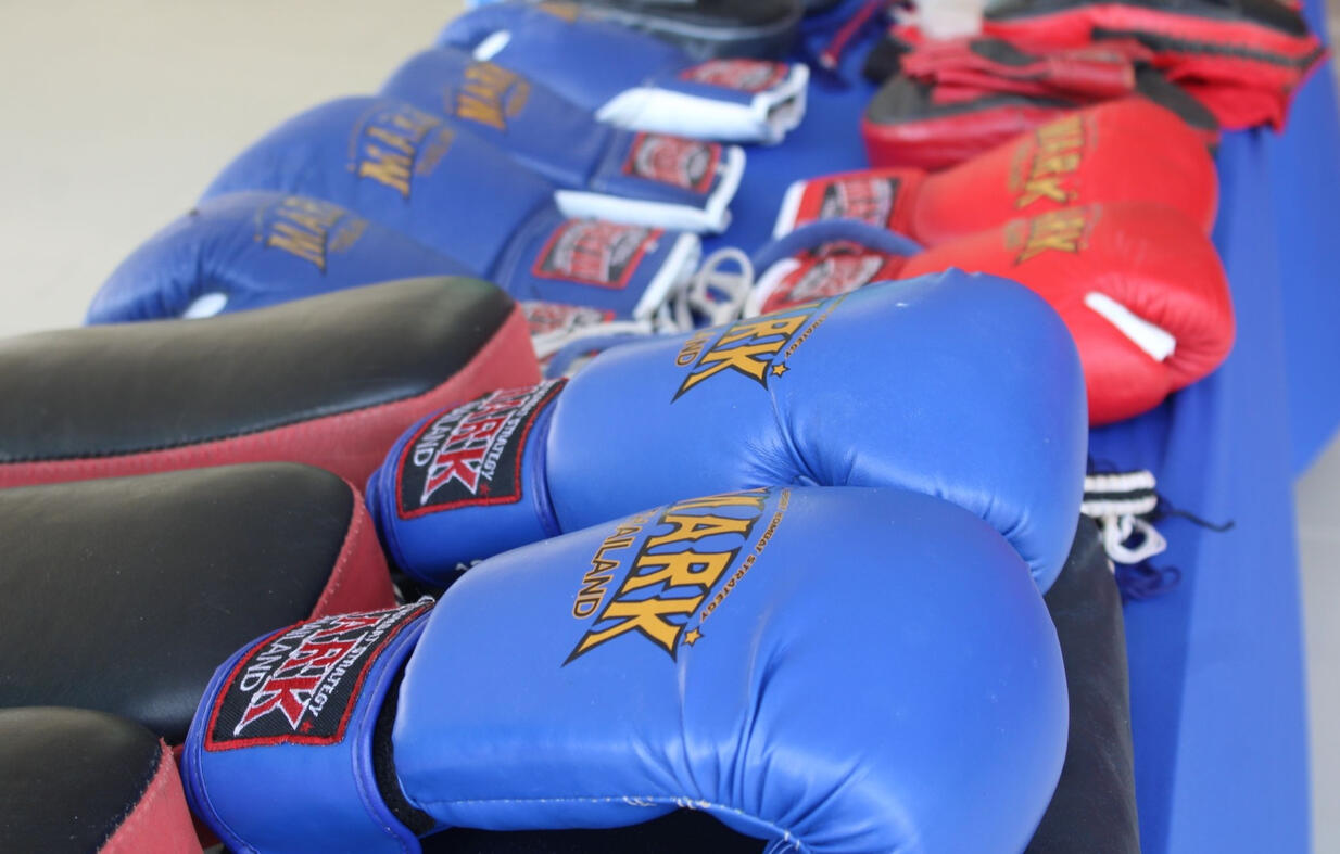 Supporting boxing activities at the Rayong central prison On January 17, 2025 Supporting boxing activities at the Rayong central prison On January 17, 2025