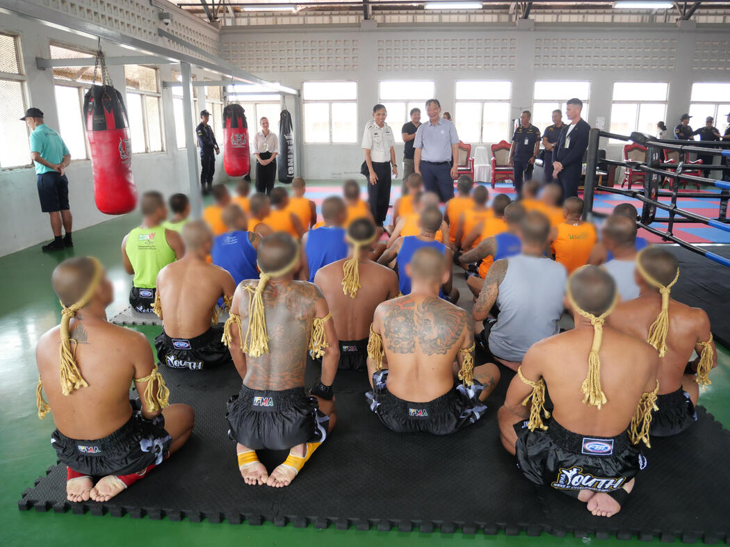 RHLS Holding - Supporting boxing ring and boxing activities at Sor Phayom Gym, Phuket Prison on April 29, 2025 RHLS Holding - Supporting boxing ring and boxing activities at Sor Phayom Gym, Phuket Prison on April 29, 2025