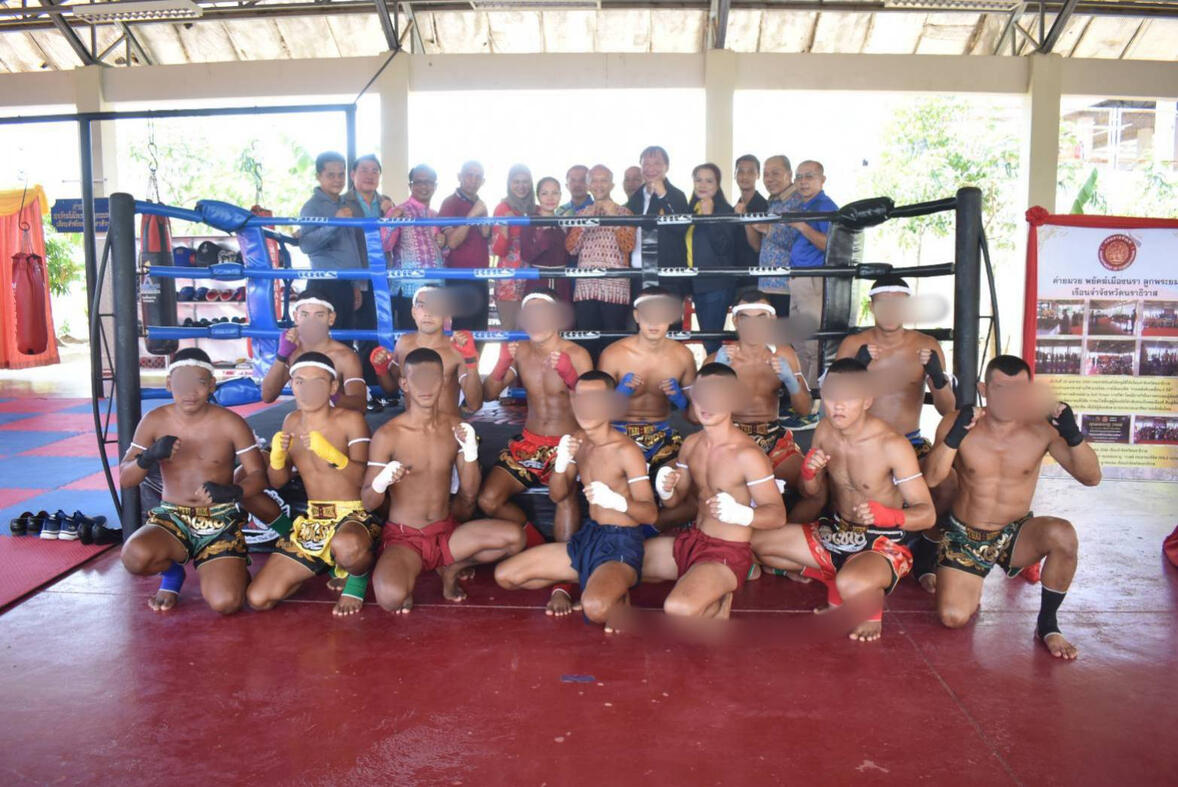 RHLS HOLDING - Attend the opening ceremony of Payak Mueang Nara Look Phra Yom Muay Thai Gym RHLS HOLDING - Attend the opening ceremony of Payak Mueang Nara Look Phra Yom Muay Thai Gym