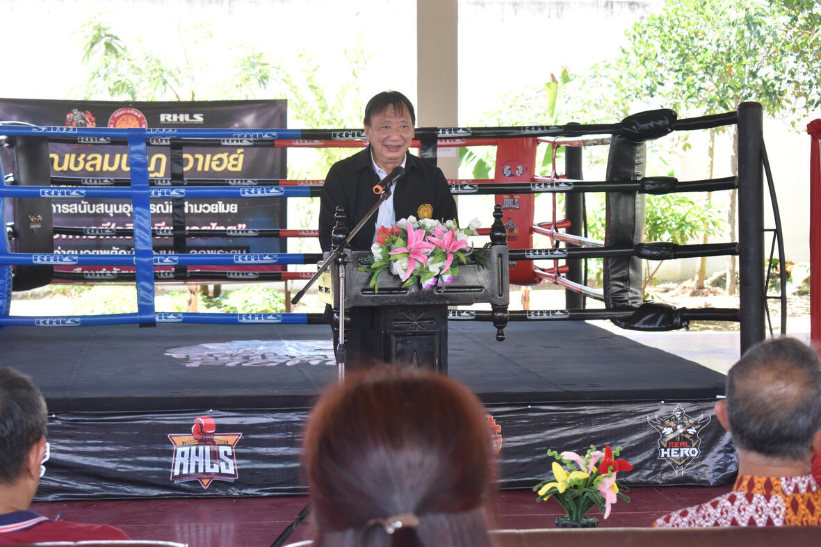 RHLS HOLDING - Attend the opening ceremony of Payak Mueang Nara Look Phra Yom Muay Thai Gym RHLS HOLDING - Attend the opening ceremony of Payak Mueang Nara Look Phra Yom Muay Thai Gym