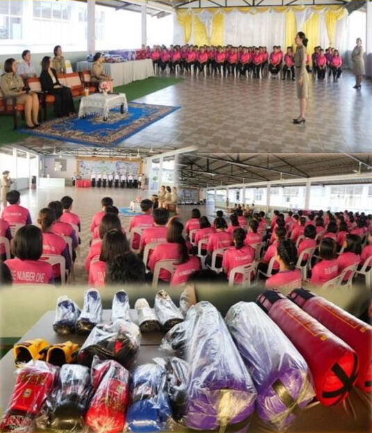 RHLS Holding - Supporting boxing activities at Chon Buri Institution for Female Offenders On March 17, 2025