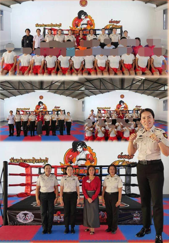 RHLS Holding - Supporting boxing activities at Chon Buri Institution for Female Offenders On March 17, 2025