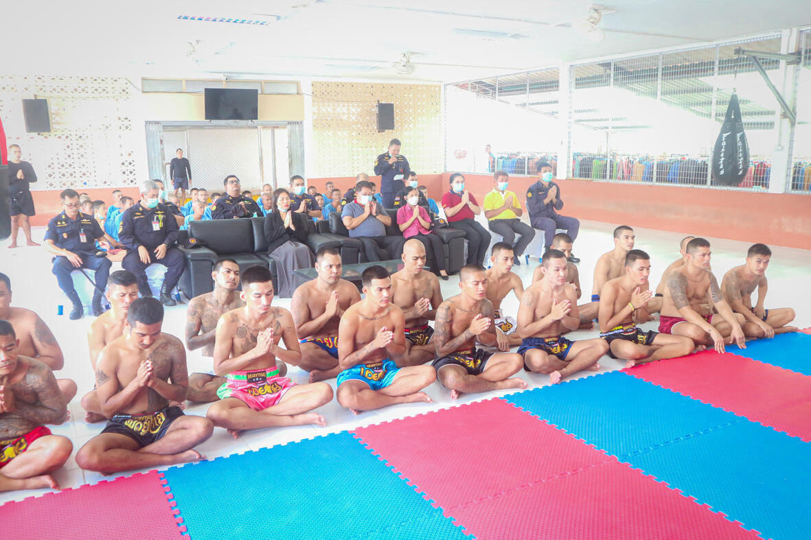 RHLS HOLDING - Supporting boxing activities at Pra Yom Sor Binlah Gym, Pak Panang Prison