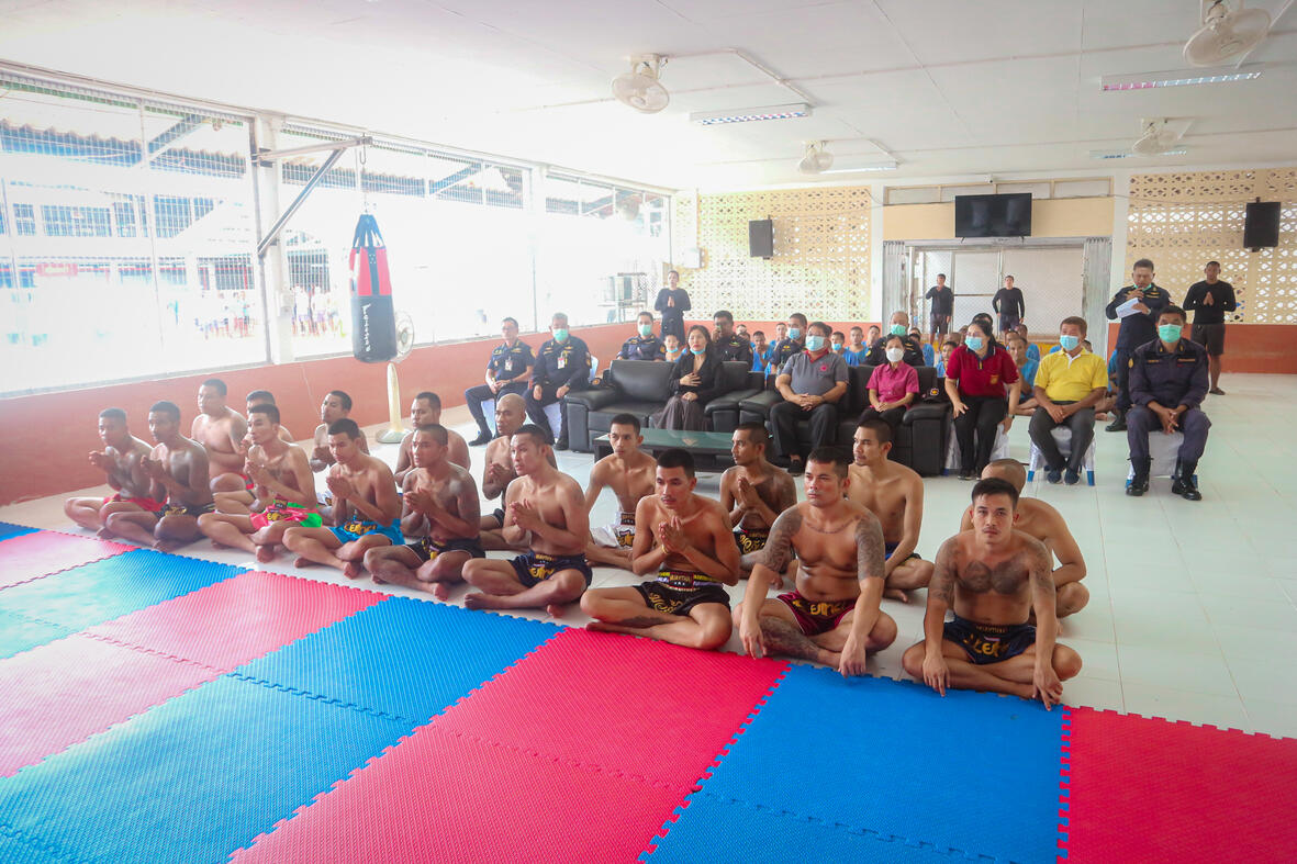 RHLS HOLDING - Supporting boxing activities at Pra Yom Sor Binlah Gym, Pak Panang Prison