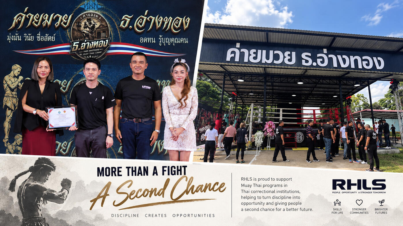 RHLS Holding-From Behind Bars to the Ring: When Muay Thai Becomes a Second Chance