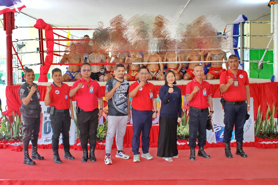 RHLS HOLDING - Supporting boxing activities at the Rayong central prison