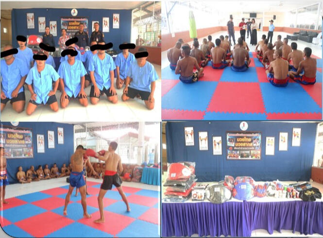 RHLS HOLDING - Supporting boxing activities at Chon Buri Institution for Female Offenders