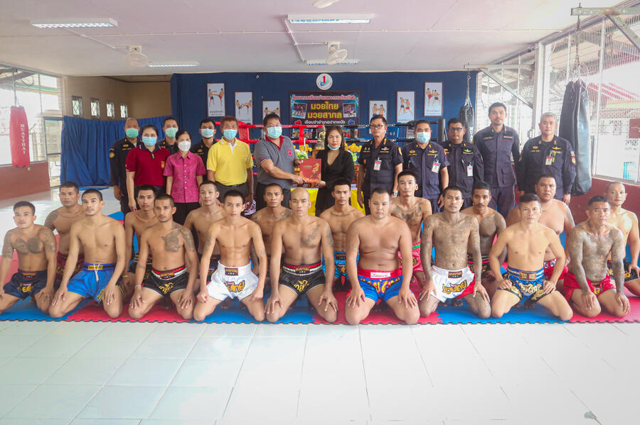 RHLS HOLDING - Supporting boxing activities at Pra Yom Sor Binlah Gym, Pak Panang Prison